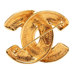 シャネル マトラッセ ココマーク ブローチ ゴールド メッキ レディース CHANEL 【中古】