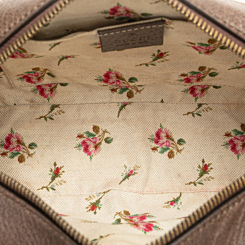 グッチ GGスプリーム ネオ ヴィンテージ 斜め掛け ショルダーバッグ 476466 ベージュ ブラウン PVC レザー レディース GUCCI 【中古】