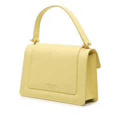ブルガリ × ALEXANDER WANG アレキサンダー ワン セルペンティ ベルトバッグ チェーン ショルダーバッグ 2WAY 1733456 イエロー ゴールド レザー レディース BVLGARI 中古