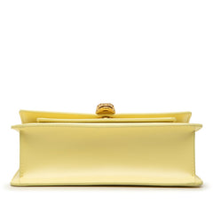 ブルガリ × ALEXANDER WANG アレキサンダー ワン セルペンティ ベルトバッグ チェーン ショルダーバッグ 2WAY 1733456 イエロー ゴールド レザー レディース BVLGARI 中古