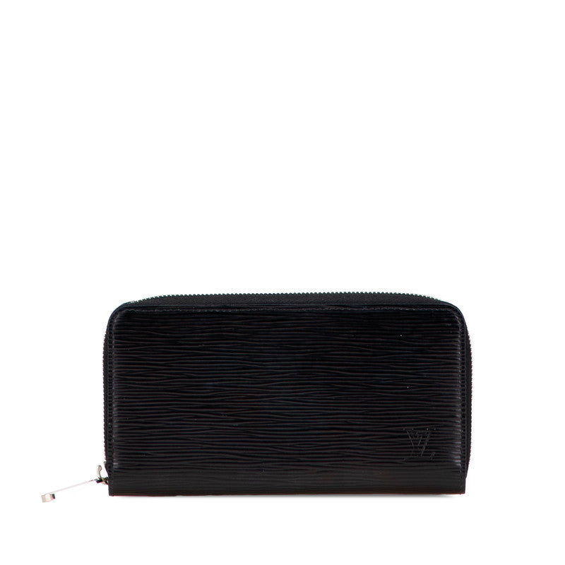 ルイ ヴィトン エピ ジッピーウォレット ラウンドファスナー 長財布 M60072 ブラック レザー レディース LOUIS VUITTON 【中古】