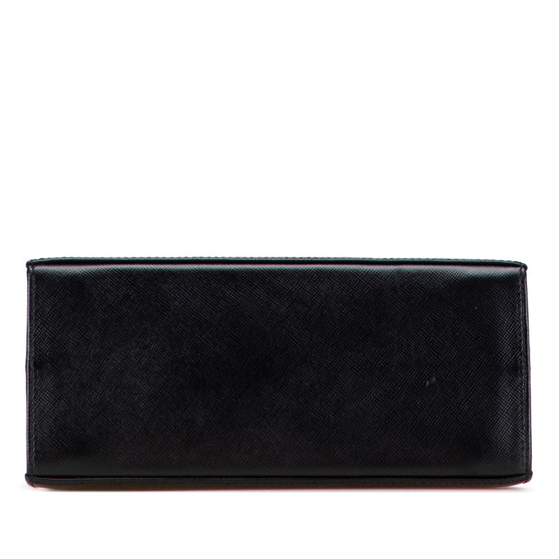 サルヴァトーレフェラガモ ガンチーニ ハンドバッグ ショルダーバッグ 2WAY ブラック レザー レディース Salvatore Ferragamo 【中古】