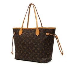 ルイ ヴィトン モノグラム ネヴァーフルMM ショルダーバッグ トートバッグ M40995 ブラウン PVC レザー レディース LOUIS VUITTON 中古