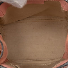 クロエ フェイ リュック バックパック ハンドバッグ 2WAY ピンク スウェード レザー レディース Chloe 【中古】