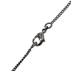 シャネル ココマーク ネックレス B10A ブラック メタル レディース CHANEL 【中古】
