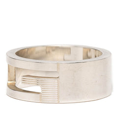 グッチ ブランデッドG リング 指輪 #14 SV925 シルバー レディース GUCCI 中古
