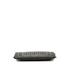 ルイ ヴィトン ×フラグメント 藤原ヒロシ モノグラム エクリプス フラッシュ iphone アイフォン ポーチ 小物入れ M64433 ブラック PVC レザー レディース LOUIS VUITTON 【中古】