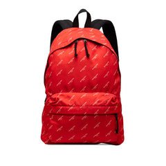 バレンシアガ エクスプローラー ロゴ リュック バックパック 503221 レッド ナイロン レディース BALENCIAGA 【中古】