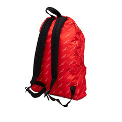バレンシアガ エクスプローラー ロゴ リュック バックパック 503221 レッド ナイロン レディース BALENCIAGA 【中古】