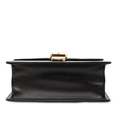 グッチ シルヴィ チェーン ショルダーバッグ 431666 ブラック マルチカラー レザー レディース GUCCI 【中古】