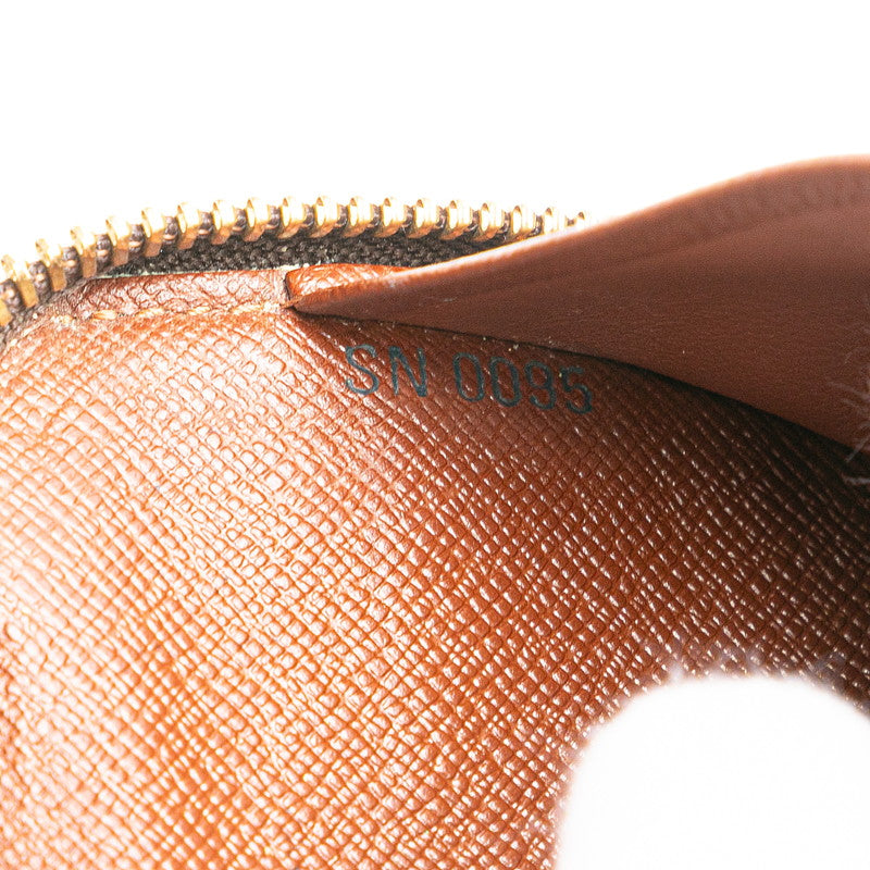 ルイ ヴィトン モノグラム ジッピーオーガナイザー 長財布 M60002 ブラウン PVC レザー レディース LOUIS VUITTON 【中古】