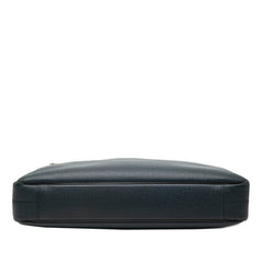 ルイ ヴィトン タイガ ポルトドキュマン ビジネスMM ビジネスバッグ M30645 オセアン ネイビー レザー レディース LOUIS VUITTON 【中古】