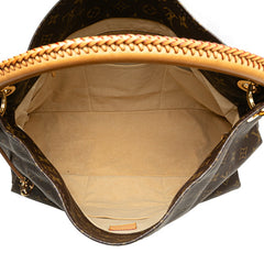 ルイ ヴィトン モノグラム アーツィーGM ワンショルダーバッグ M40259 ブラウン PVC レザー レディース LOUIS VUITTON 【中古】