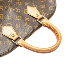 ルイ ヴィトン モノグラム アルマPM ハンドバッグ M51130 ブラウン PVC レザー レディース LOUIS VUITTON 【中古】