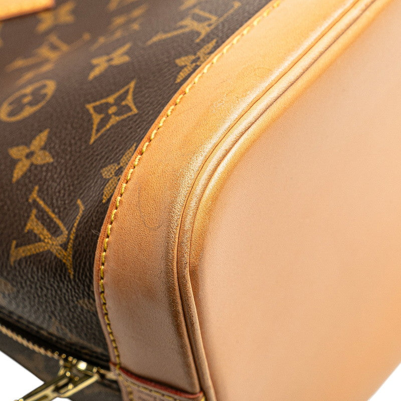ルイ ヴィトン モノグラム アルマPM ハンドバッグ M51130 ブラウン PVC レザー レディース LOUIS VUITTON 【中古】