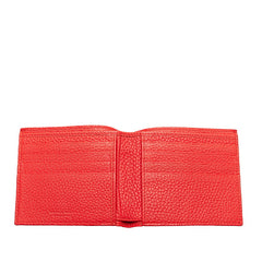 ボッテガヴェネタ 二つ折り財布 レッド レザー レディース BOTTEGAVENETA 【中古】
