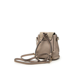 クロエ フェイ リュック 2WAY ハンドバッグ グレージュ レザー スウェード レディース Chloe 【中古】
