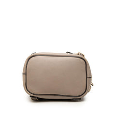 クロエ フェイ リュック 2WAY ハンドバッグ グレージュ レザー スウェード レディース Chloe 【中古】
