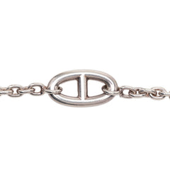 エルメス シェーヌダンクル ファランドール 120 ロングネックレス SV925 シルバー メンズ HERMES 【中古】