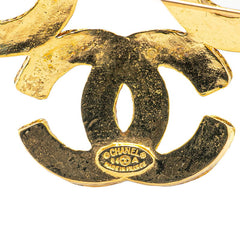 シャネル ヴィンテージ ココマーク ブローチ ゴールド メッキ レディース CHANEL 【中古】