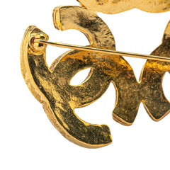 シャネル ヴィンテージ ココマーク ブローチ ゴールド メッキ レディース CHANEL 【中古】