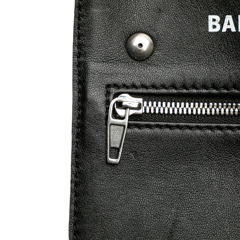 バレンシアガ ビストロXS ショルダーバッグ バスケットバッグ 2WAY 671342 ブラック パテントレザー レディース BALENCIAGA 【中古】