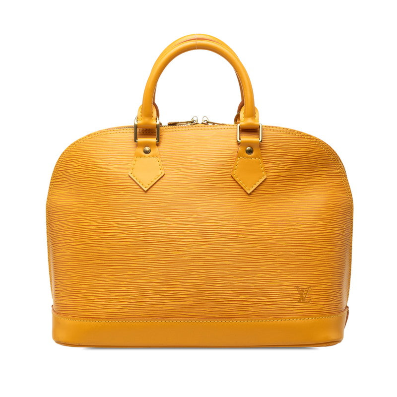 ルイ ヴィトン エピ アルマ ハンドバッグ M52149 タッシリイエロー レザー レディース LOUIS VUITTON 中古