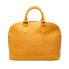 ルイ ヴィトン エピ アルマ ハンドバッグ M52149 タッシリイエロー レザー レディース LOUIS VUITTON 中古
