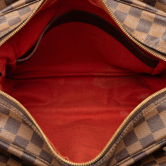 ルイ ヴィトン ダミエ ナヴィグリオ 斜め掛け ショルダーバッグ N45255 ブラウン PVC レディース LOUIS VUITTON 【中古】