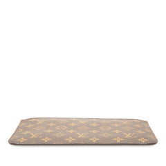 ルイ ヴィトン モノグラム ネヴァーフルMM 付属 ポーチ ブラウン レッド PVC レディース LOUIS VUITTON 【中古】