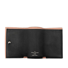 ルイ ヴィトン ポルトフォイユ ロックミニ 三つ折り財布 M63978 ピンク レザー レディース LOUIS VUITTON 【中古】