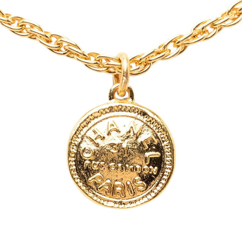 シャネル 31 RUE CAMBON ネックレス ゴールド メッキ レディース CHANEL 【中古】