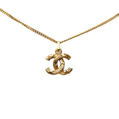 シャネル ココマーク ネックレス ゴールド メッキ レディース CHANEL 【中古】