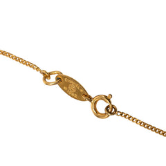 シャネル ココマーク ネックレス ゴールド メッキ レディース CHANEL 【中古】