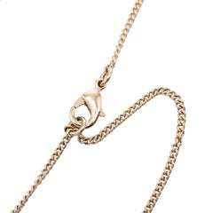 シャネル ココマーク ネックレス ゴールド メッキ フェイクパール ラインストーン レディース CHANEL 【中古】