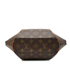 ルイ ヴィトン モノグラム エリプスPM ハンドバッグ M51127 ブラウン PVC レザー レディース LOUIS VUITTON 【中古】