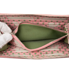 エルメス アザップロング シルクイン ラウンドファスナー 長財布 ローズコンフェッティ ピンク ヴォーエプソン レディース HERMES 【中古】