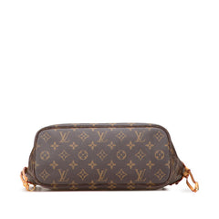 ルイ ヴィトン モノグラム ネヴァーフルPM ハンドバッグ トートバッグ M40155 ブラウン PVC レザー レディース LOUIS VUITTON 【中古】