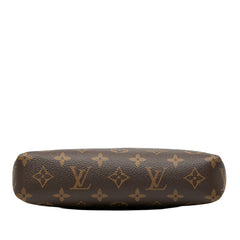 ルイ ヴィトン モノグラム パラスクラッチ ショルダーバッグ M41639 ブラウン ブラック PVC レザー レディース LOUIS VUITTON 【中古】