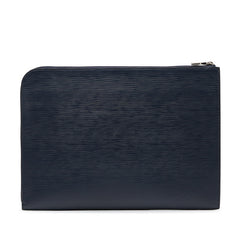ルイ ヴィトン エピ ポシェットジュールGM クラッチバッグ セカンドバッグ M64154 ブルーマリーヌ ネイビー メンズ LOUIS VUITTON 【中古】