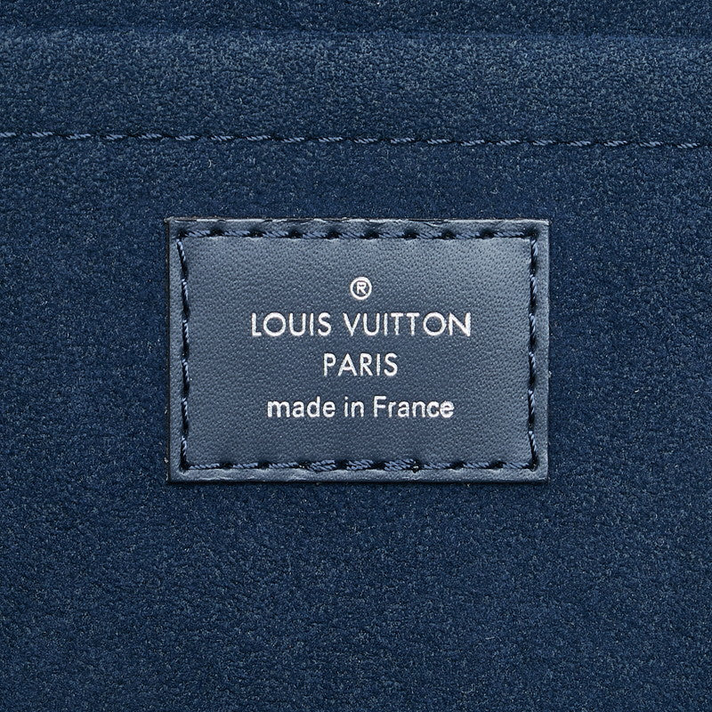 ルイ ヴィトン エピ ポシェットジュールGM クラッチバッグ セカンドバッグ M64154 ブルーマリーヌ ネイビー メンズ LOUIS VUITTON 【中古】