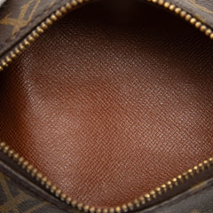 ルイ ヴィトン モノグラム パピヨン付属品 ミニハンドバッグ ポーチ ブラウン PVC レザー レディース LOUIS VUITTON 【中古】