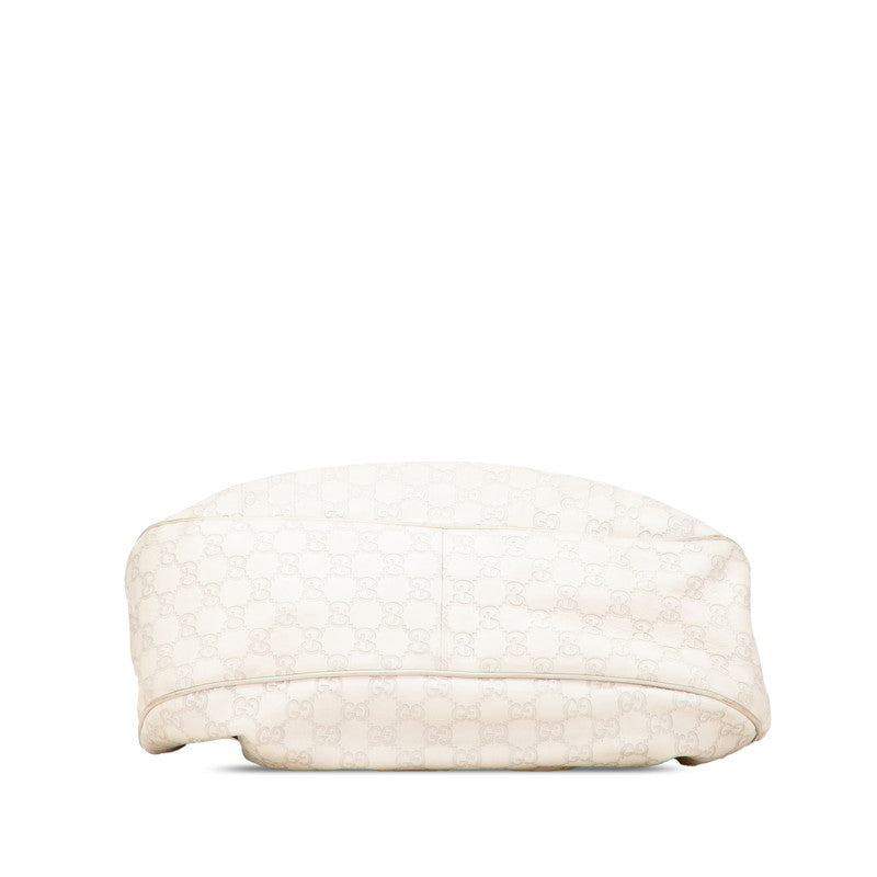 グッチ グッチシマ スーキー ワンショルダーバッグ ハンドバッグ 232955 アイボリー レザー レディース GUCCI 【中古】