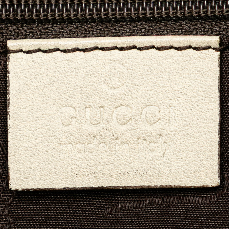 グッチ グッチシマ スーキー ワンショルダーバッグ ハンドバッグ 232955 アイボリー レザー レディース GUCCI 【中古】