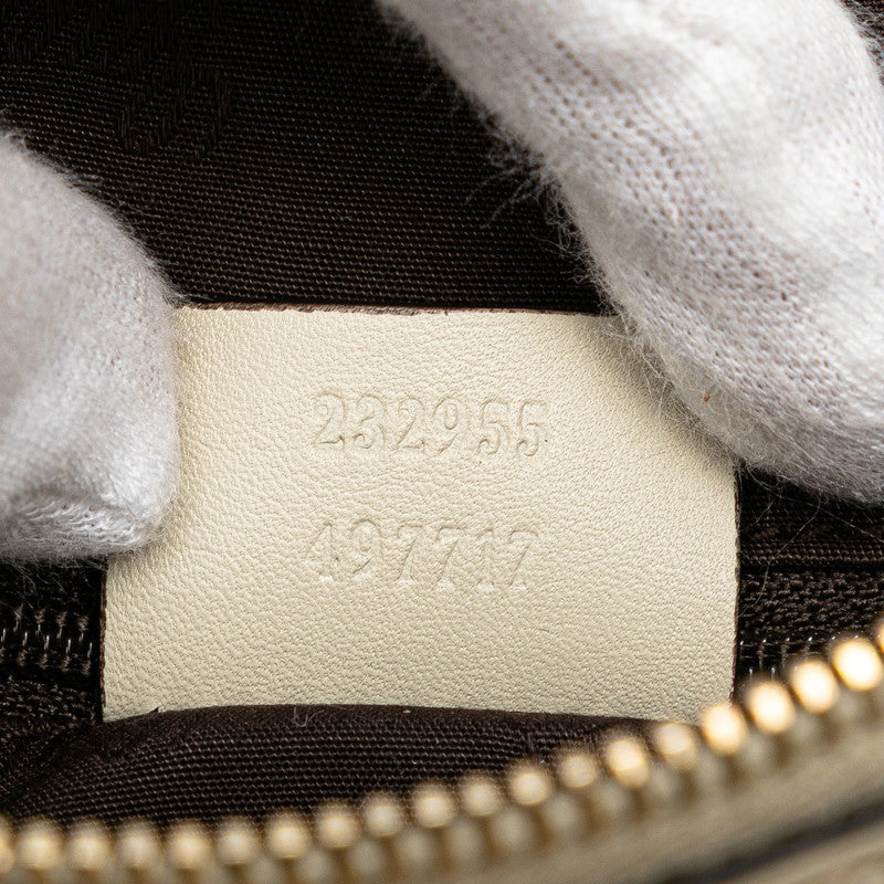 グッチ グッチシマ スーキー ワンショルダーバッグ ハンドバッグ 232955 アイボリー レザー レディース GUCCI 【中古】