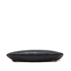 グッチ GGエンブレム ミディアム チェーンハンドバッグ ショルダーバッグ 2WAY 815277 ブラック レザー レディース GUCCI 中古