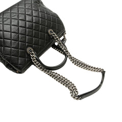 シャネル 31 RUE CAMBON ハンドバッグ チェーン ショルダーバッグ ブラック ラムスキン レディース CHANEL 中古