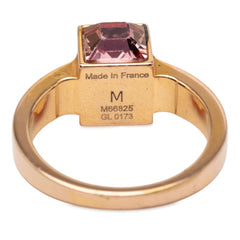 ルイ ヴィトン バーグ ギャンブル リング 指輪 ＃M M66825 ゴールド マルチカラー メッキ ラインストーン レディース LOUIS VUITTON 【中古】
