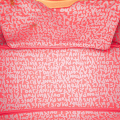 ルイ ヴィトン モノグラム グラフィティ ネヴァーフルGM トートバッグ ショルダーバッグ M93701 フューシャ ピンク ブラウン PVC レザー レディース LOUIS VUITTON 【中古】