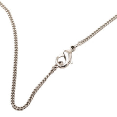 シャネル ココマーク フラワー 花 チェーン ペンダント ネックレス B16V シルバー メタル ラインストーン レディース CHANEL 【中古】